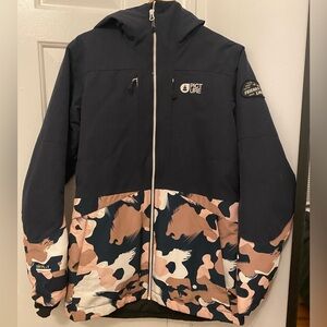Women's Camouflage Ski Jacket